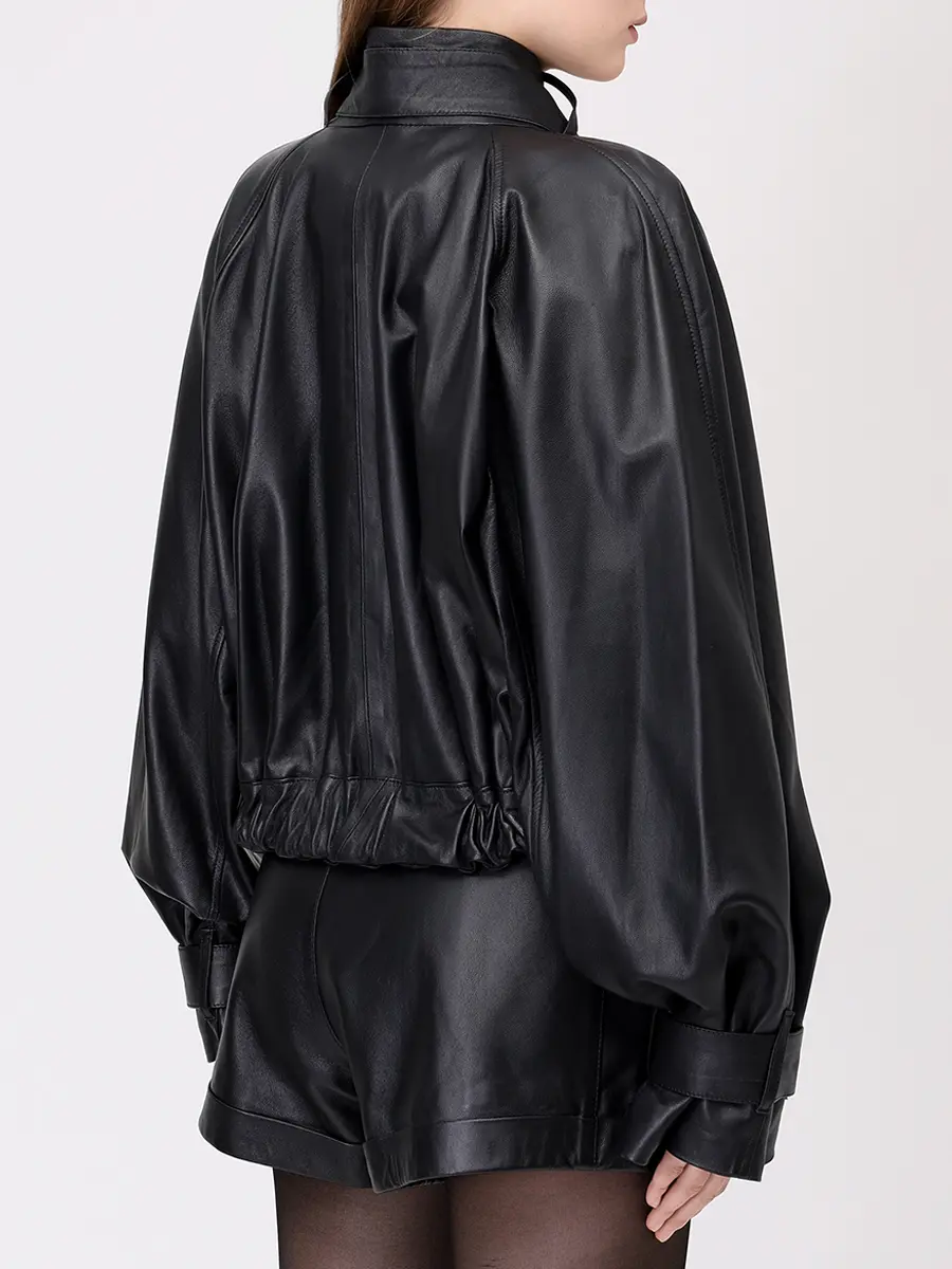 Куртка кожаная