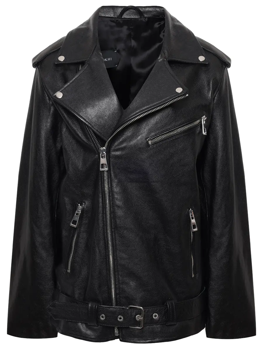 Куртка кожаная