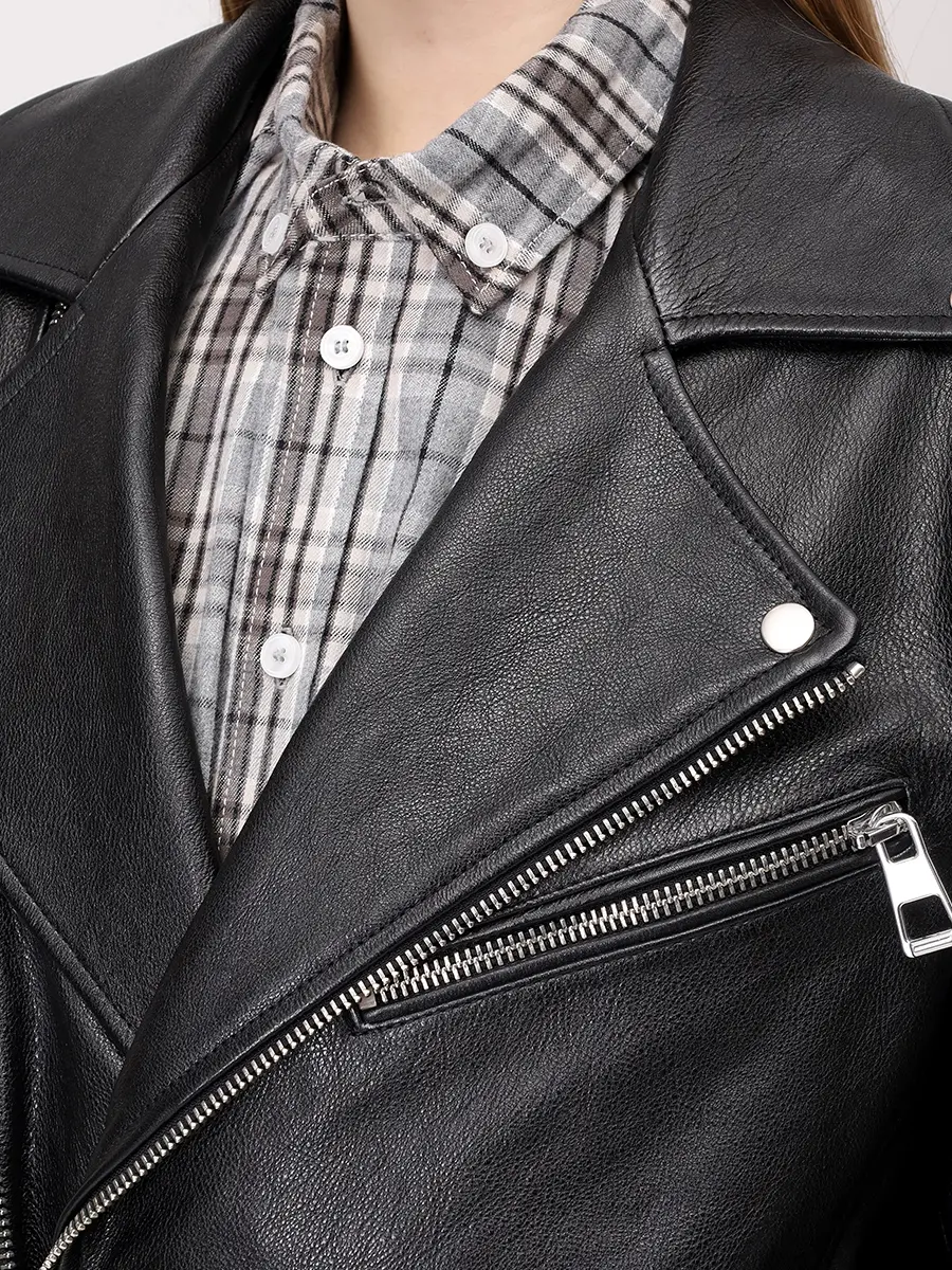 Куртка кожаная