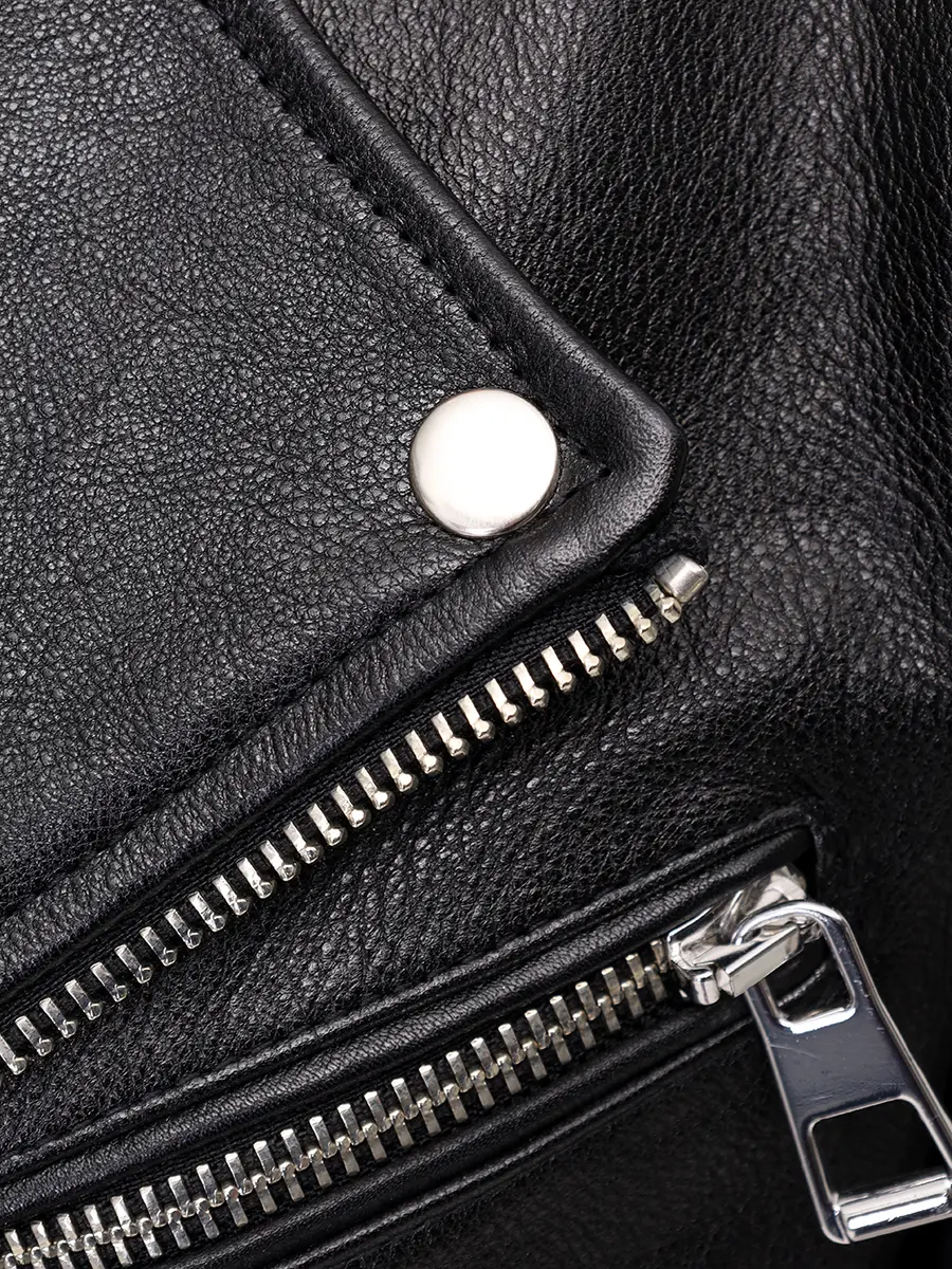 Куртка кожаная