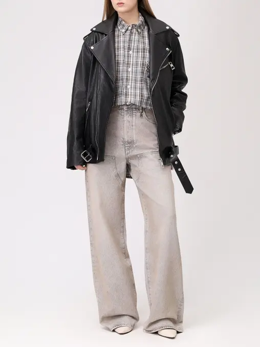 Куртка кожаная MANOKHI