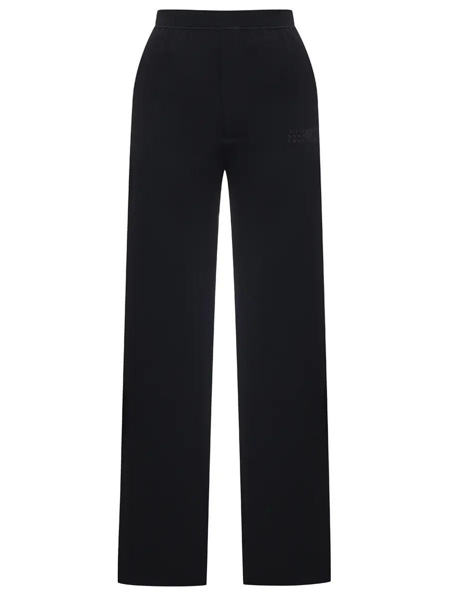 Брюки однотонные