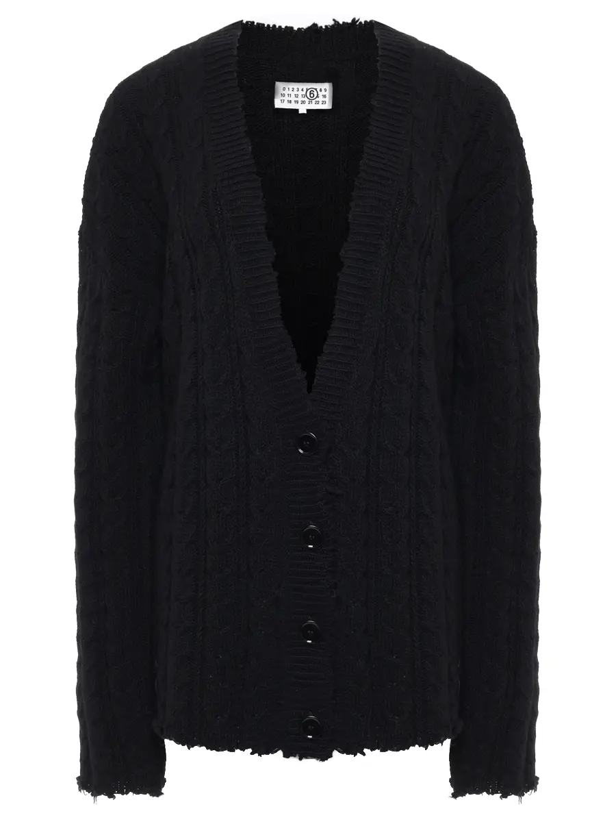 Кардиган вязаный