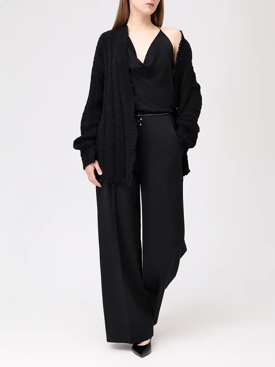 Кардиган вязаный