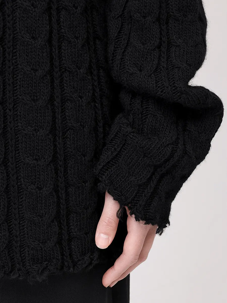 Кардиган вязаный