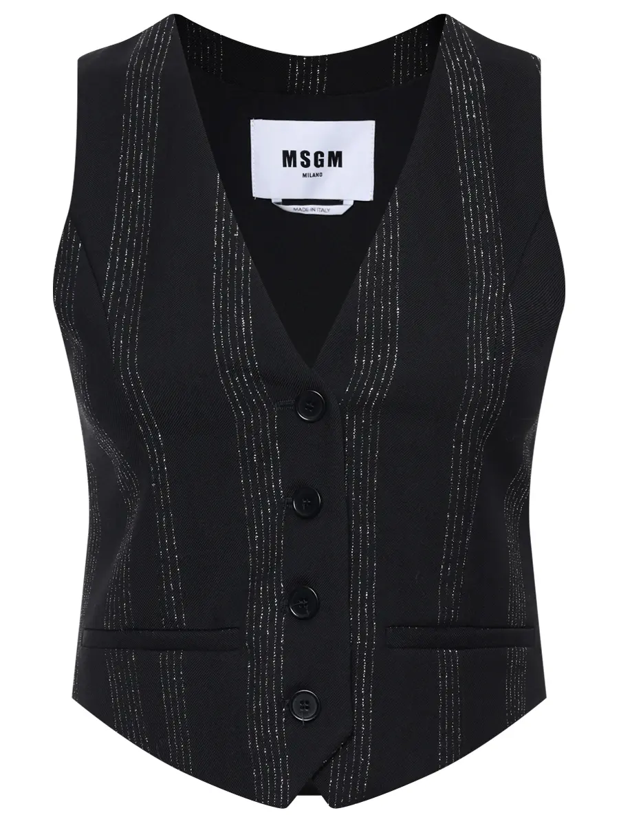 Жилет шерстяной