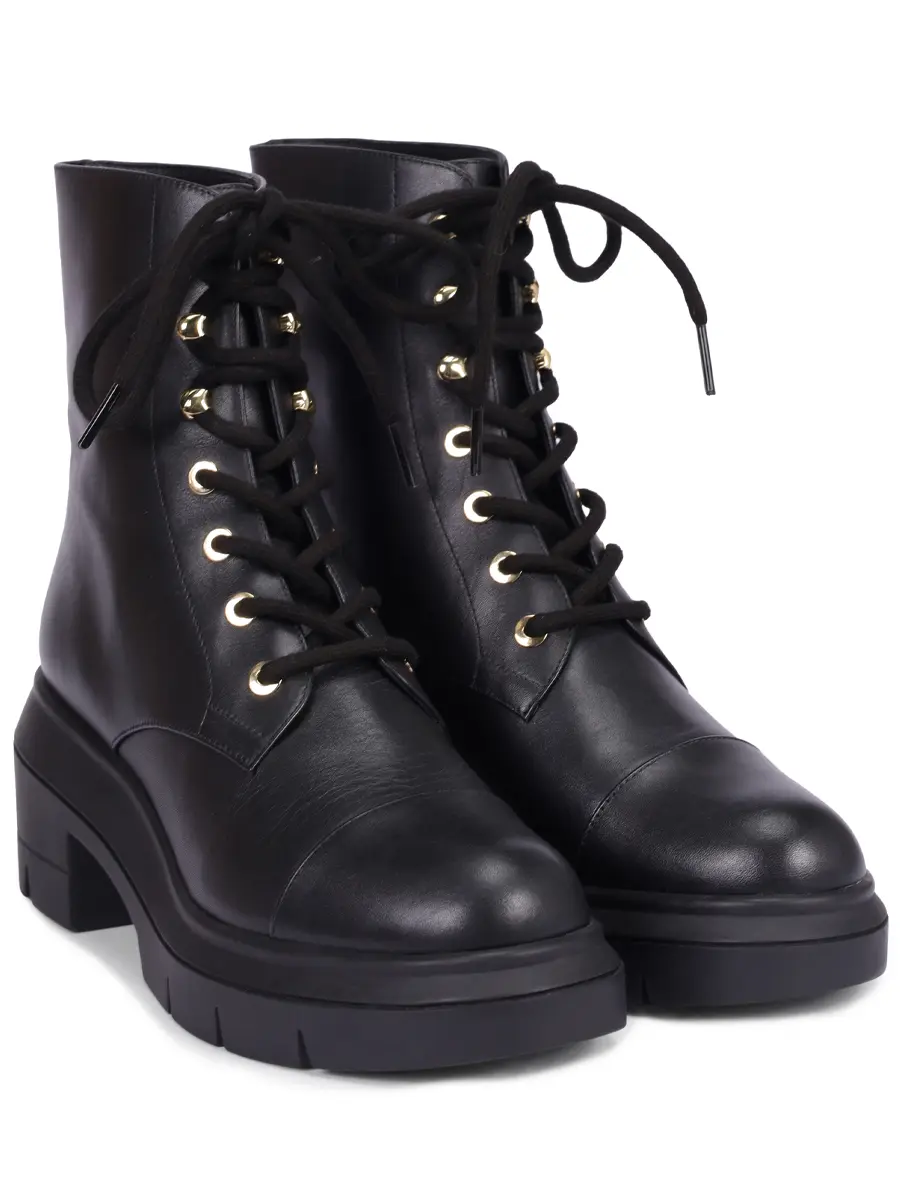 Ботинки кожаные