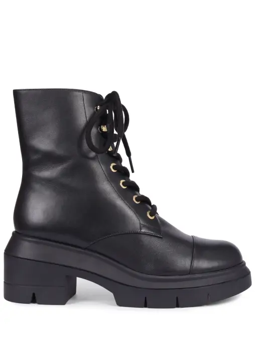 Ботинки кожаные STUART WEITZMAN