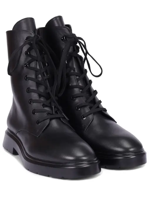 Ботинки кожаные STUART WEITZMAN