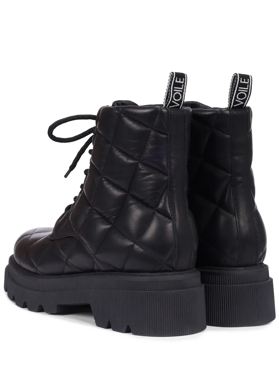 Ботинки кожаные