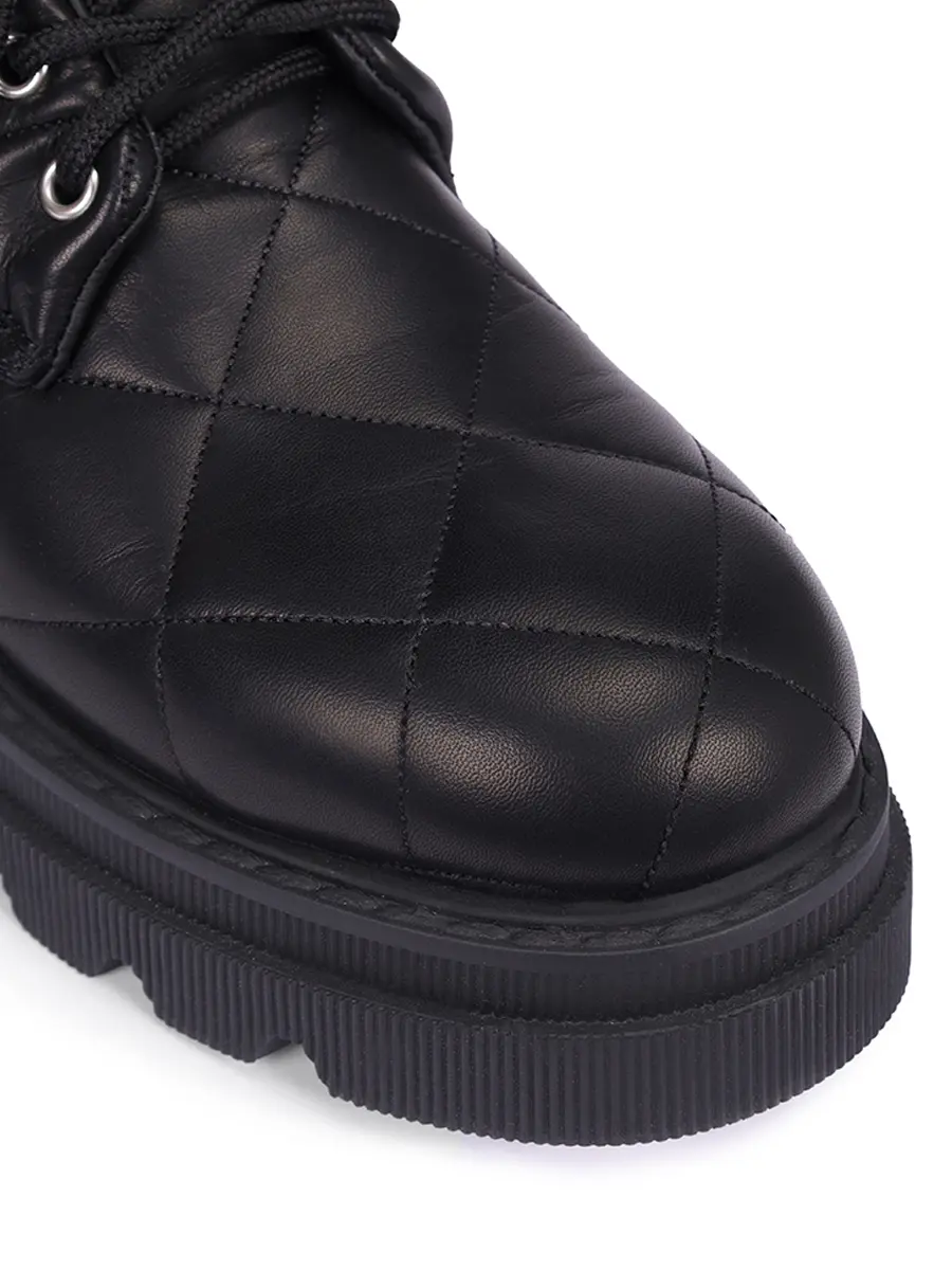 Ботинки кожаные