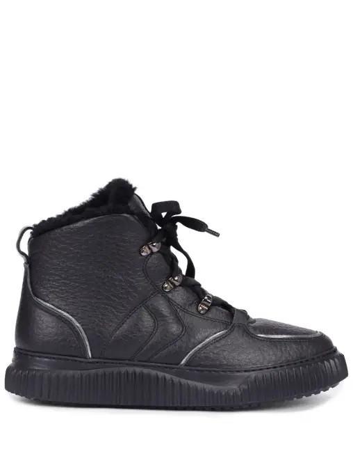 Кеды кожаные на меху VOILE BLANCHE