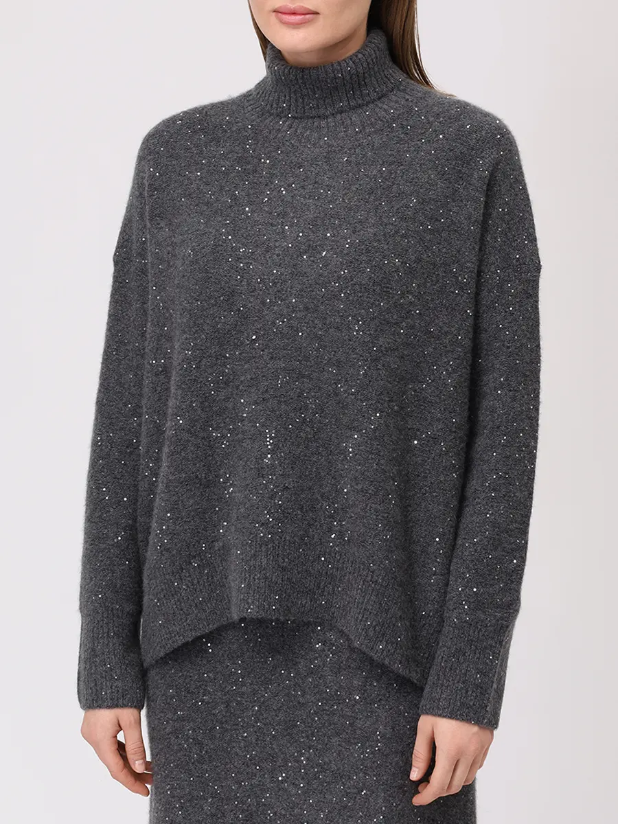 Свитер из кашемира и шелка