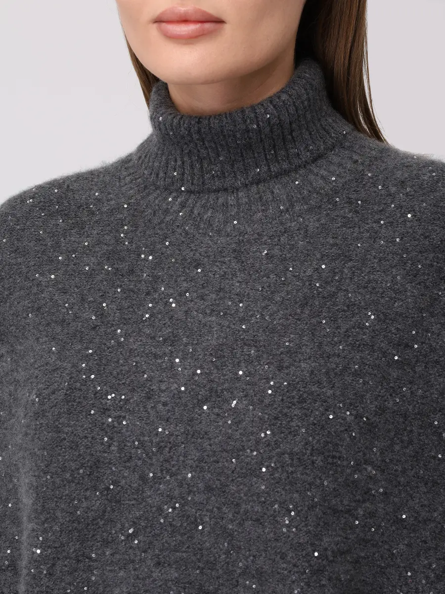 Свитер из кашемира и шелка