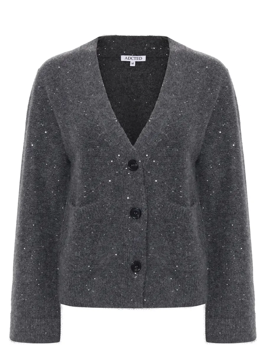 Кардиган из кашемира и хлопка