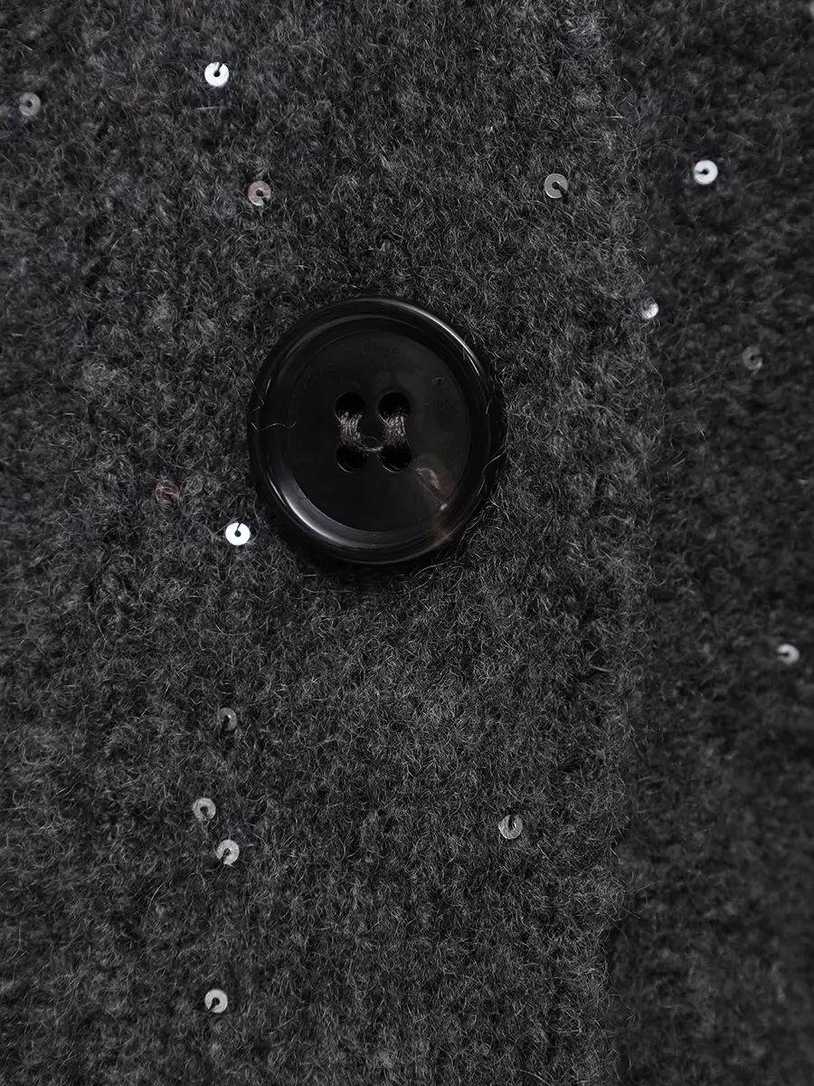 Кардиган из кашемира и хлопка