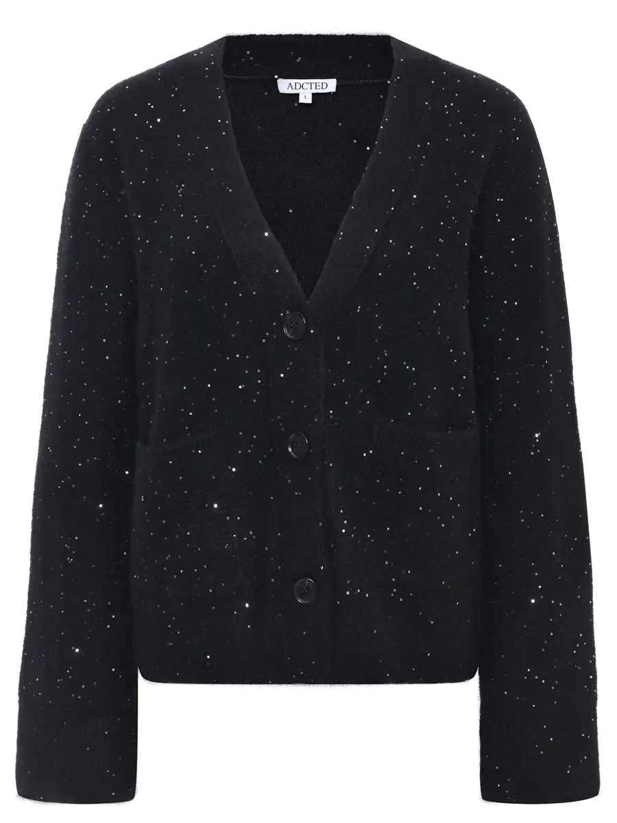 Кардиган из кашемира и хлопка