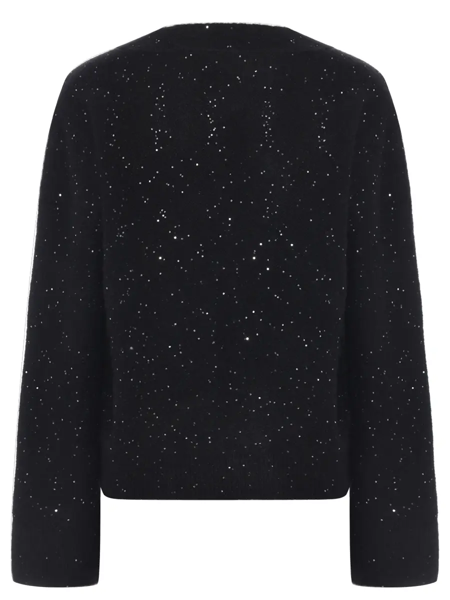 Кардиган из кашемира и хлопка