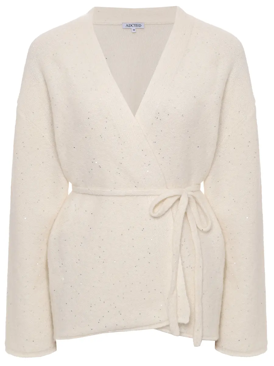 Кардиган из кашемира и хлопка