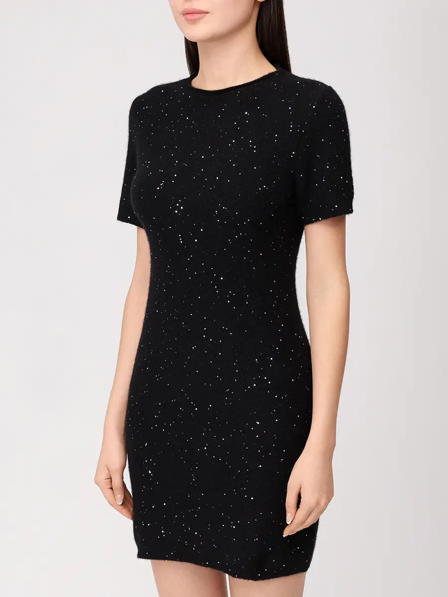 Платье из кашемира и хлопка