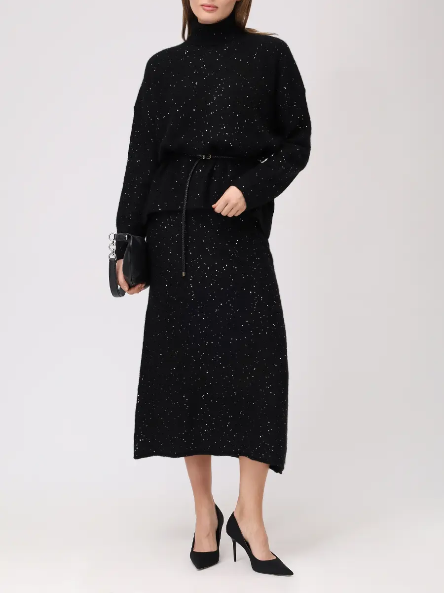 Свитер из кашемира и шелка