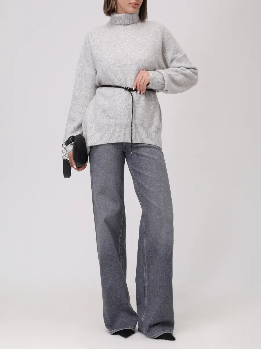 Свитер из кашемира и шелка