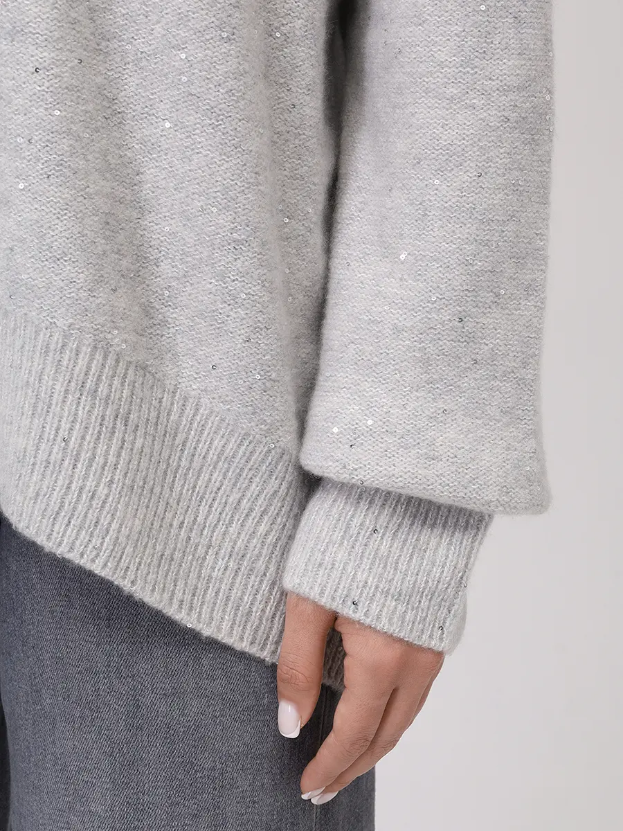 Свитер из кашемира и шелка