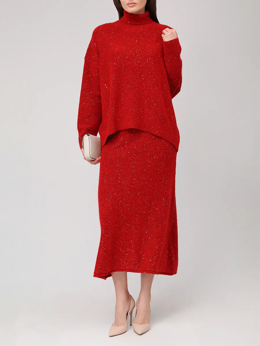 Свитер из кашемира и шелка