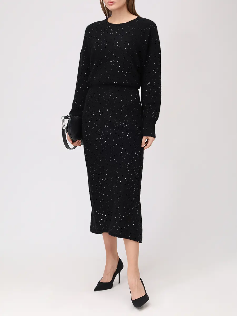 Джемпер из кашемира и шелка