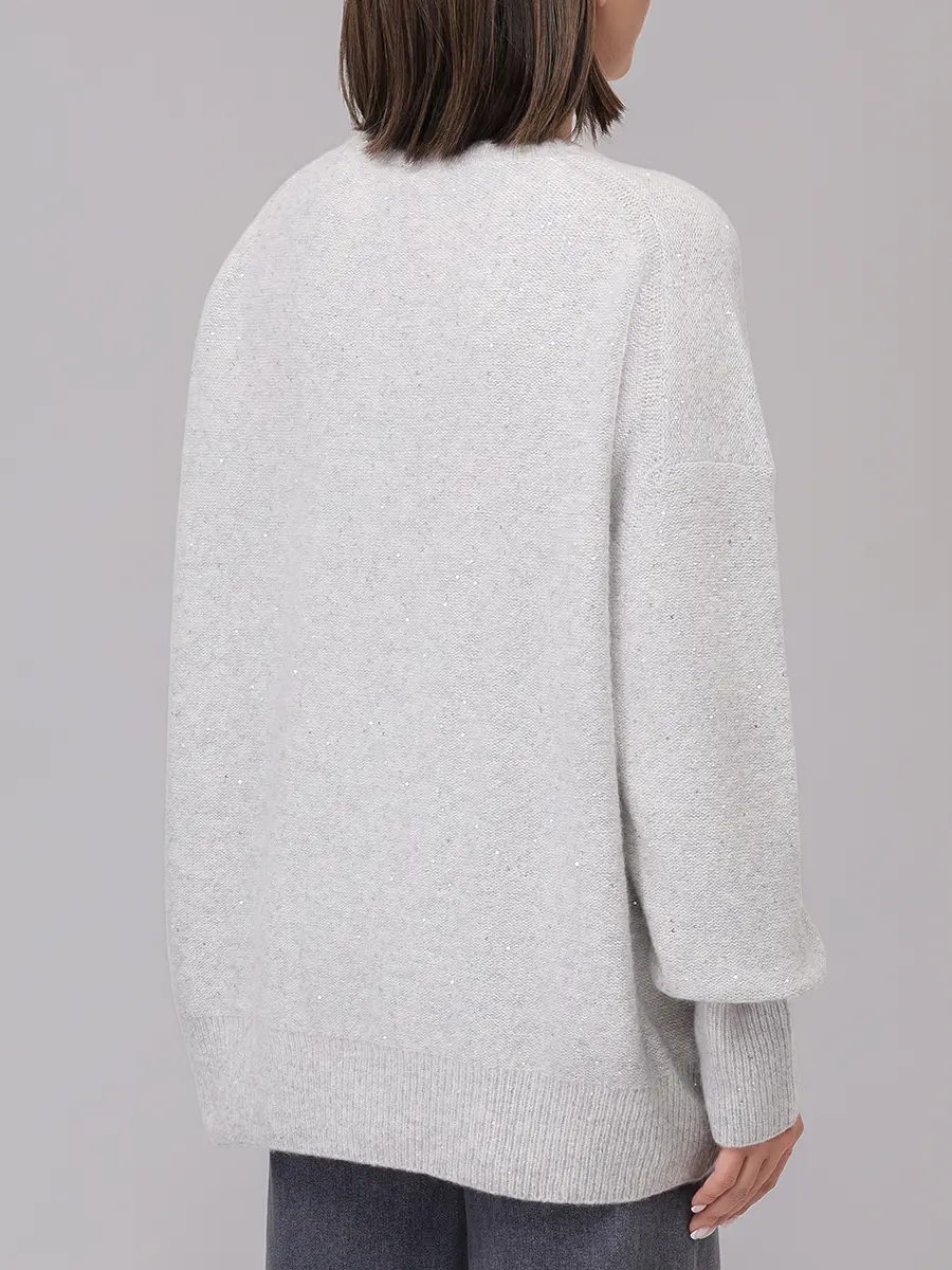 Джемпер из кашемира и шелка