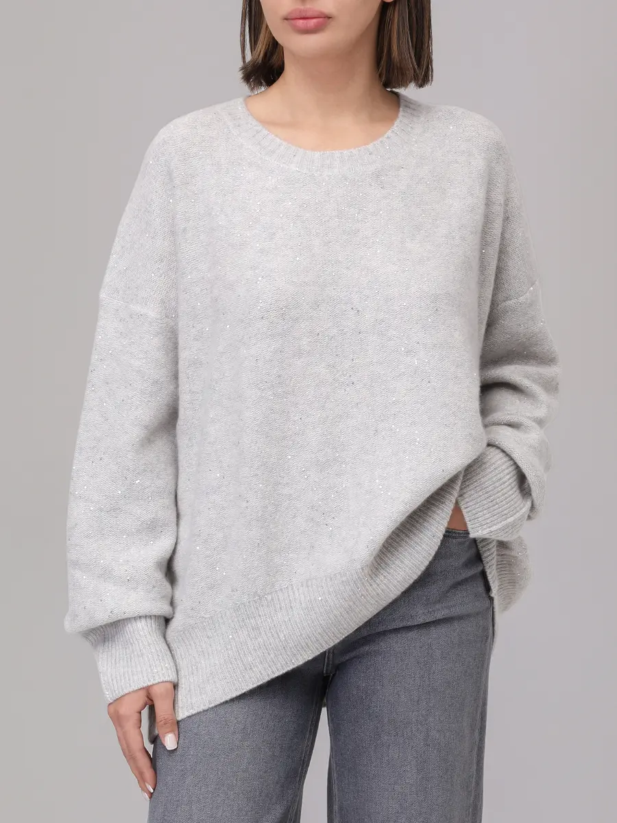 Джемпер из кашемира и шелка