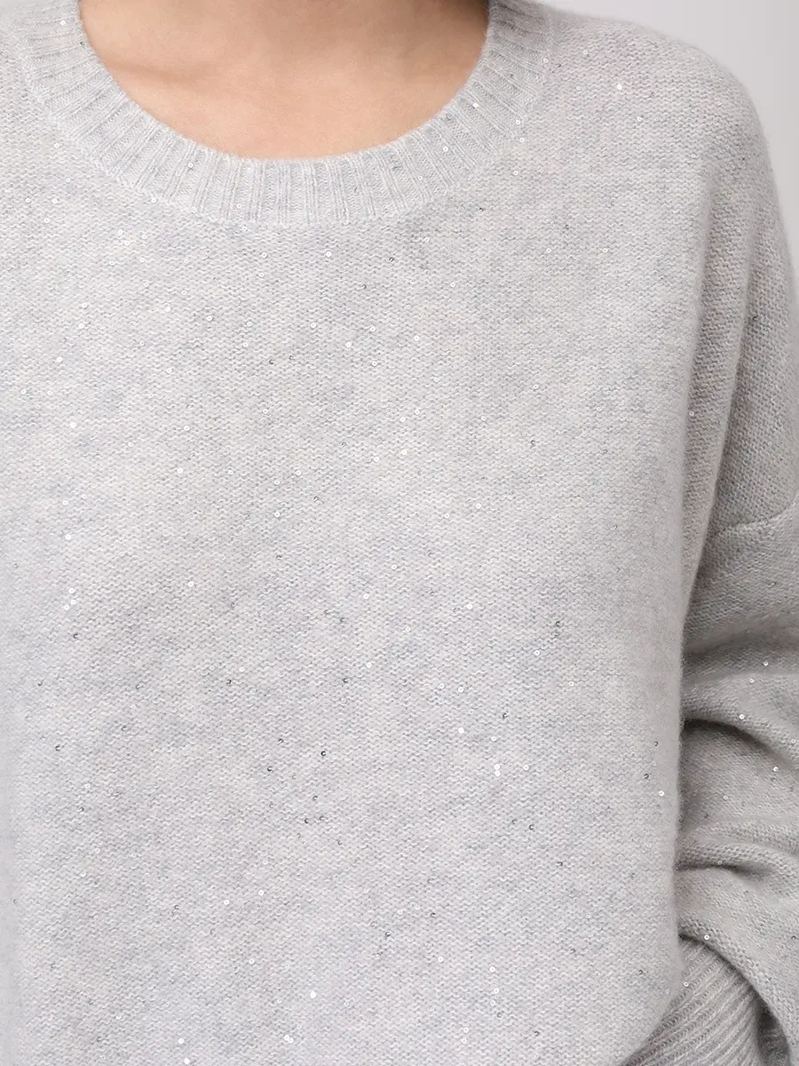 Джемпер из кашемира и шелка