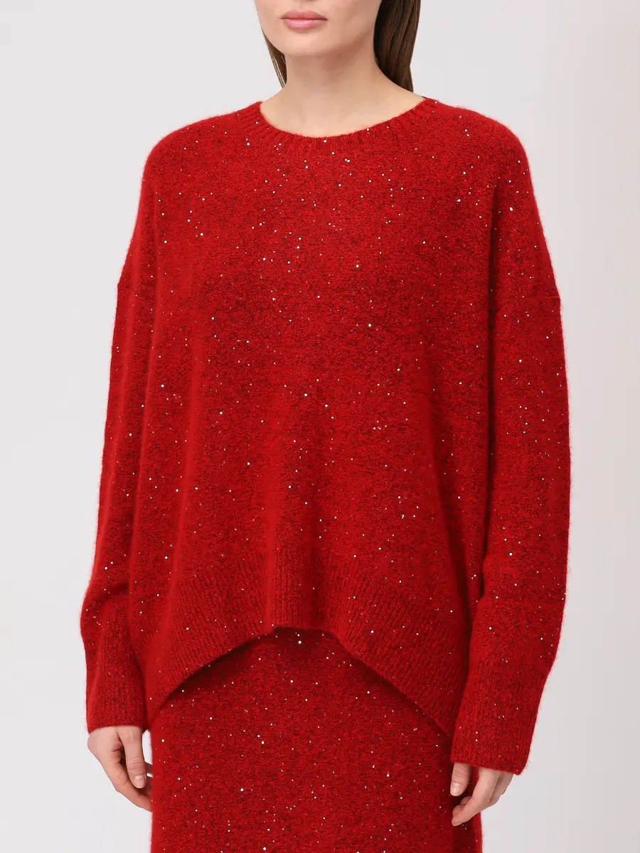 Джемпер из кашемира и шелка