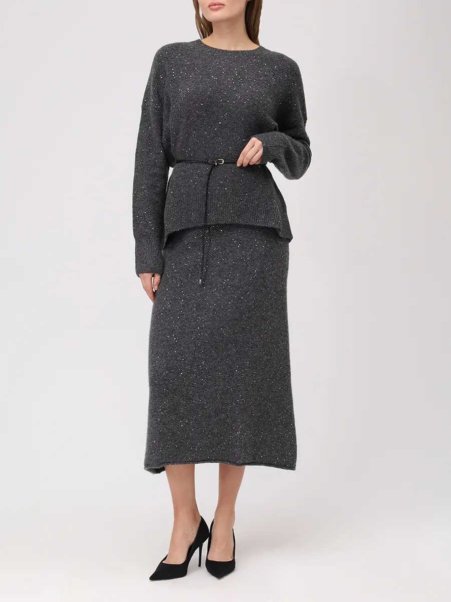 Джемпер из кашемира и шелка