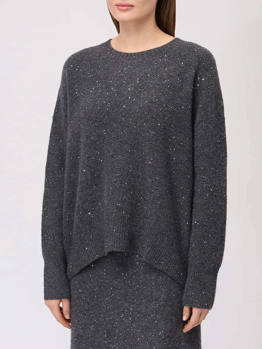 Джемпер из кашемира и шелка