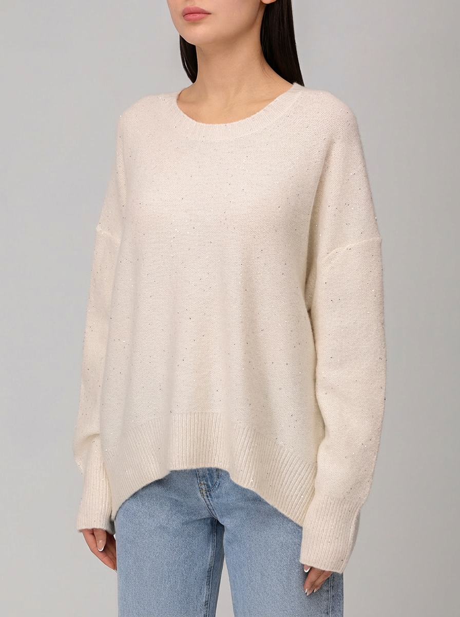 Джемпер из кашемира и шелка