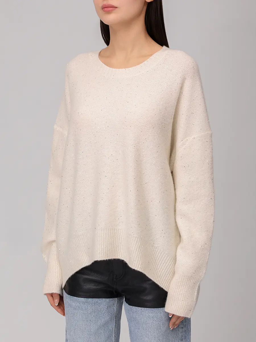 Джемпер из кашемира и шелка