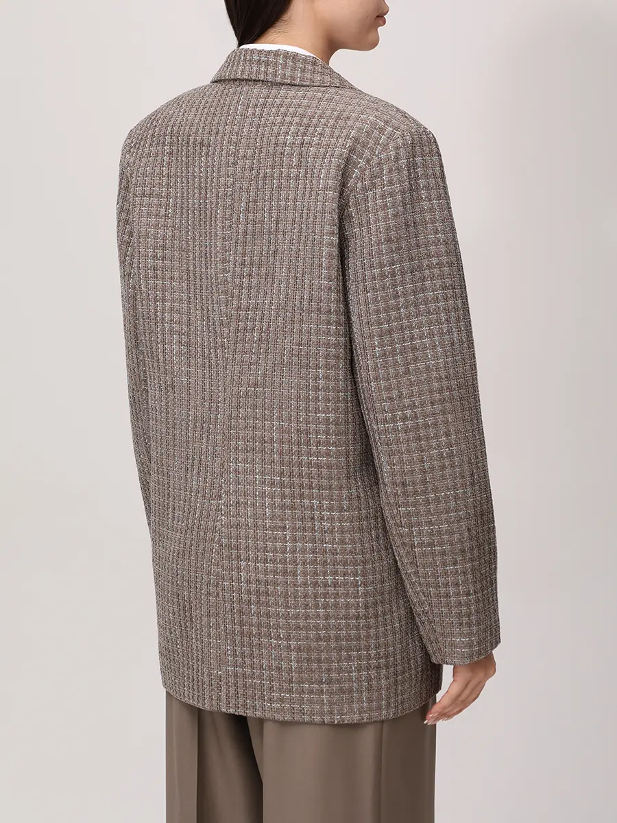 Пиджак однотонный