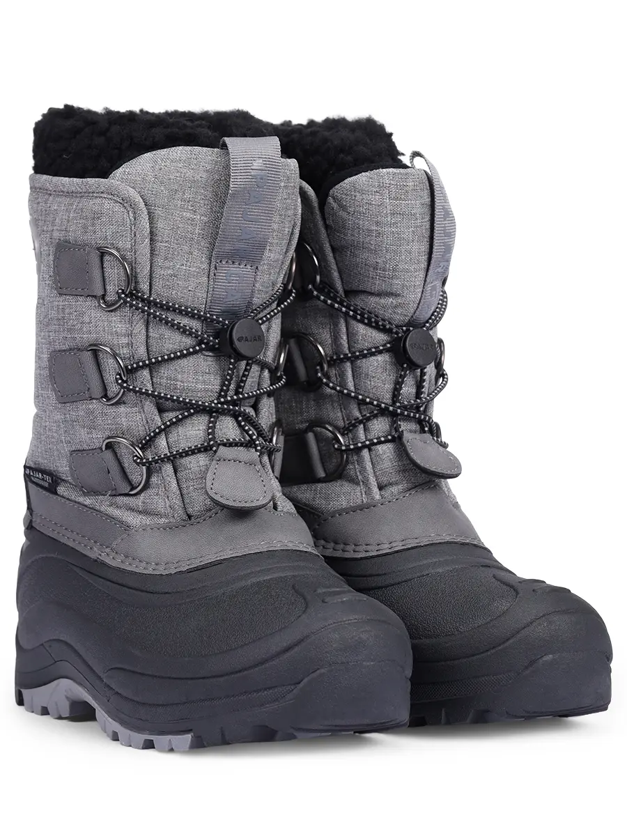 Ботинки утепленные