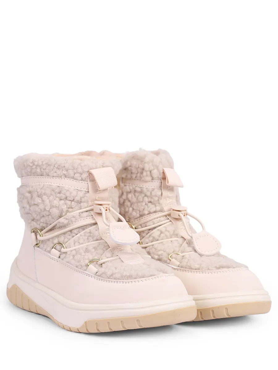 Ботинки комбинированные