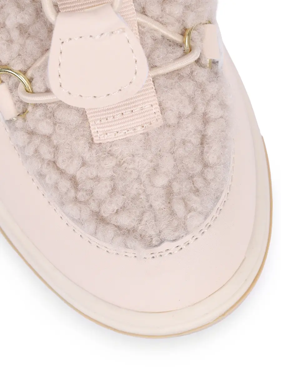 Ботинки комбинированные