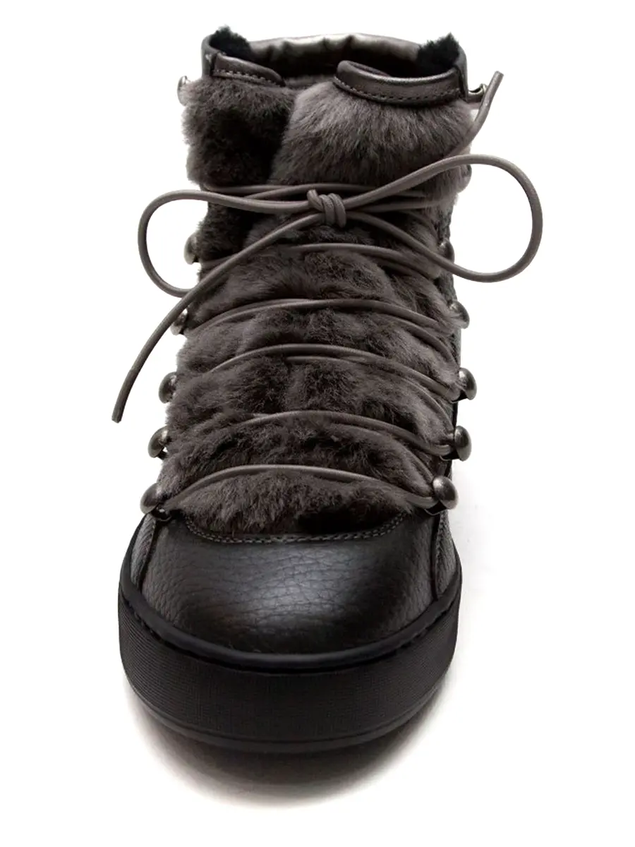 Ботинки кожаные