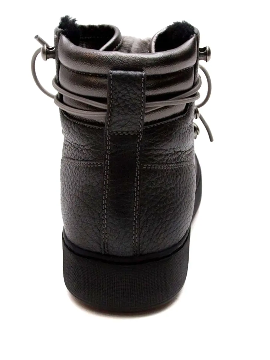 Ботинки кожаные