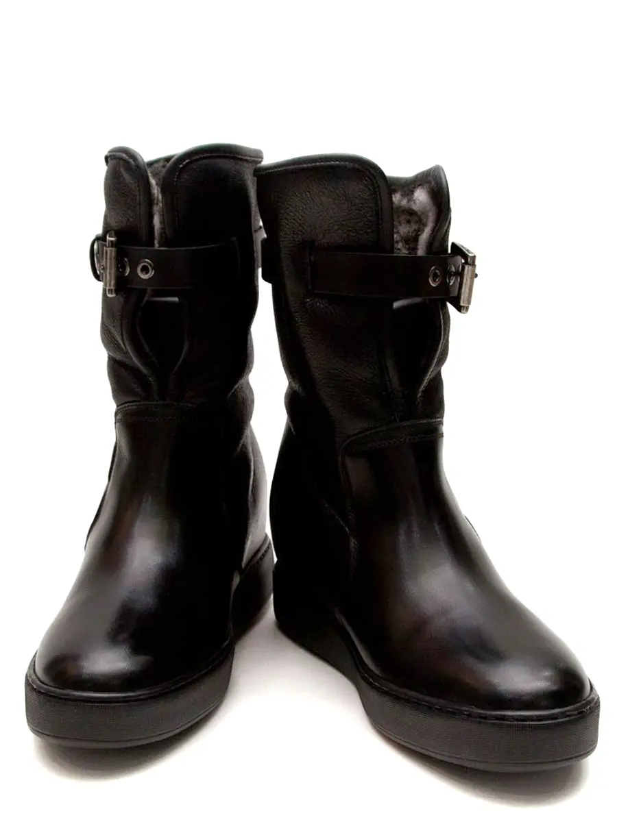 Ботинки кожаные