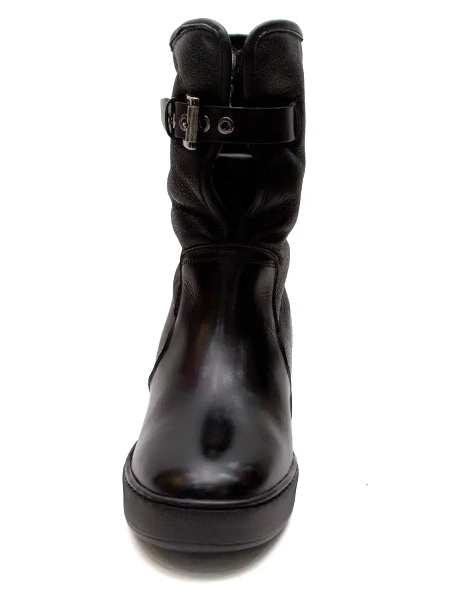 Ботинки кожаные