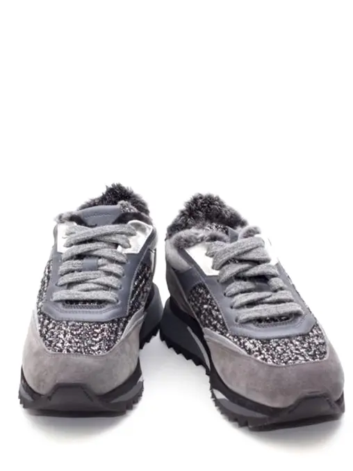 Кроссовки комбинированные на меху SANTONI