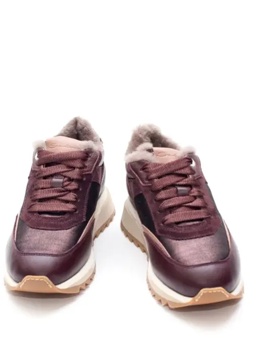 Кроссовки комбинированные на меху SANTONI