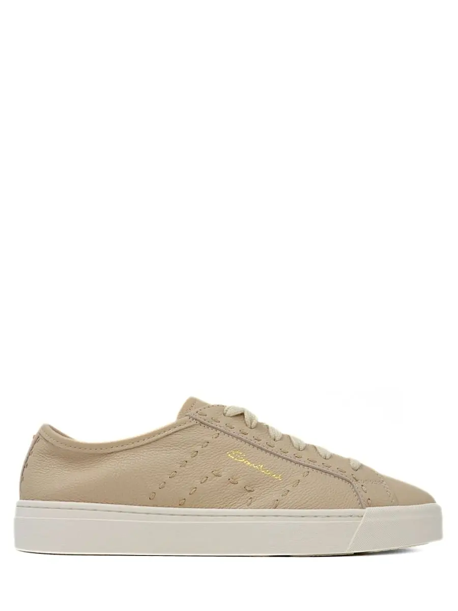 Кеды кожаные