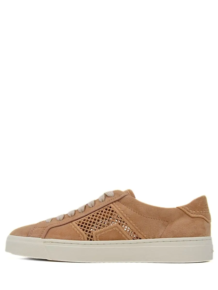 Кеды замшевые