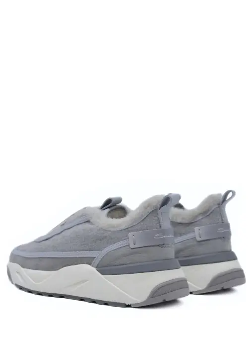 Кроссовки комбинированные на меху SANTONI